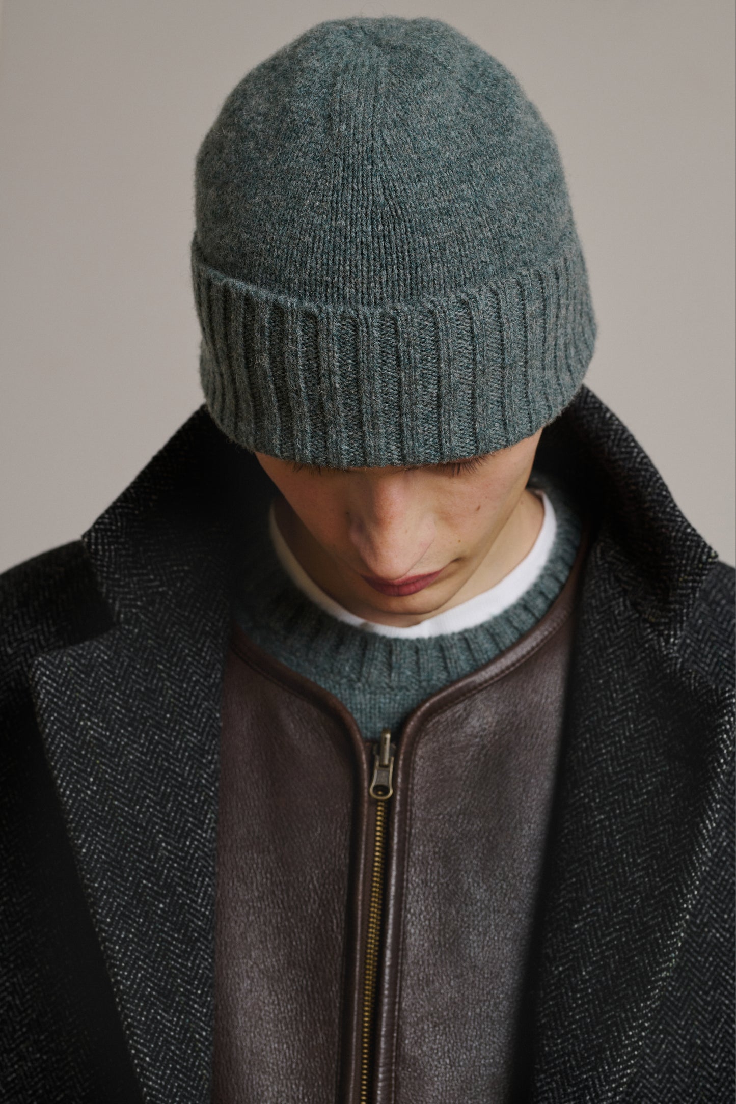 Bonnet Blizzard - Bleu - Laine - Homme