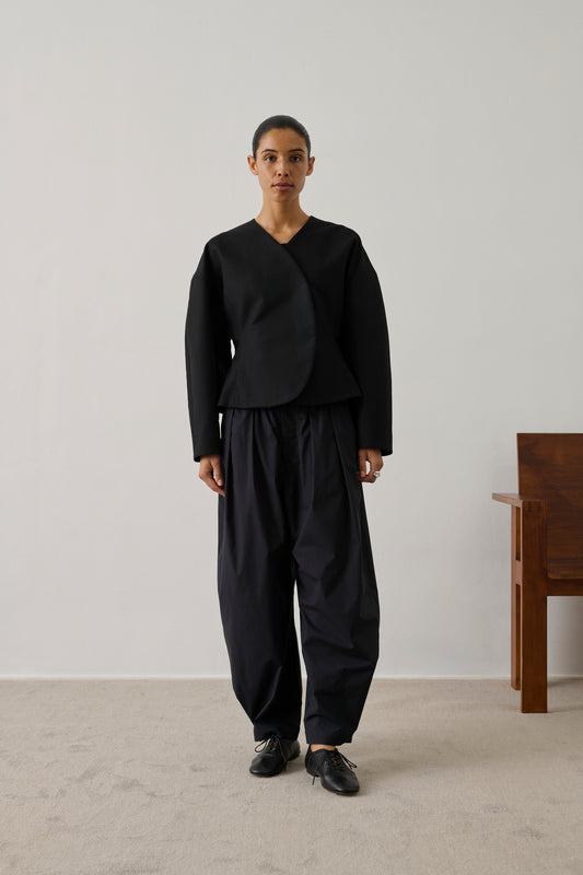 Ballerines Orso - Noir - Cuir - Femme