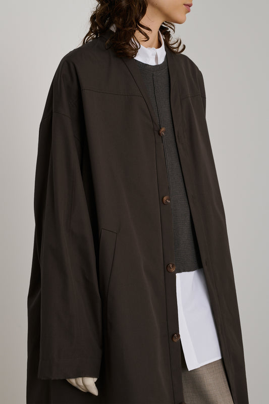 Manteau Elite - Ébène - Coton - Femme