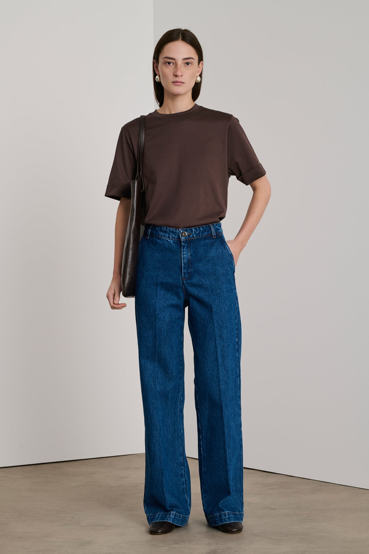Jean California - Denim Bleu Delave - Coton - Femme vue 1